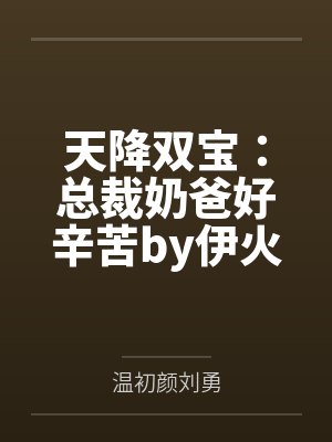 天降双宝：总裁奶爸好辛苦by伊火火刘勇